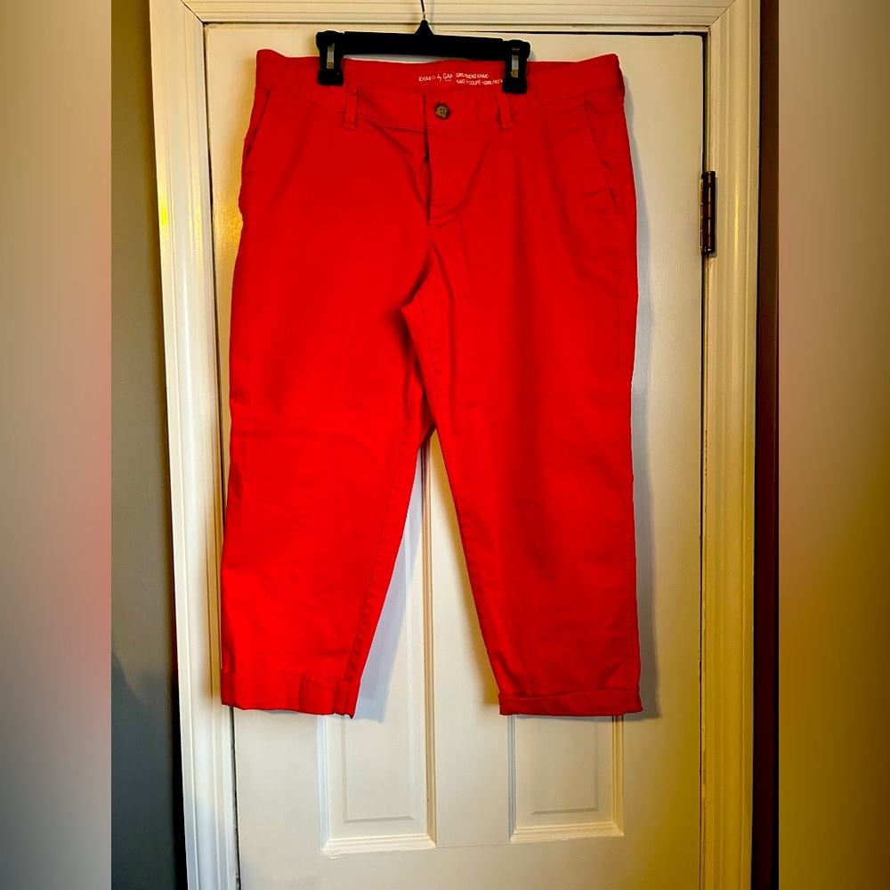 GAP factory khaki pants size 10/30r pink